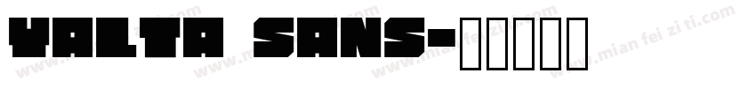 Yalta Sans字体转换